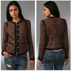 Free People Tweed Blazer